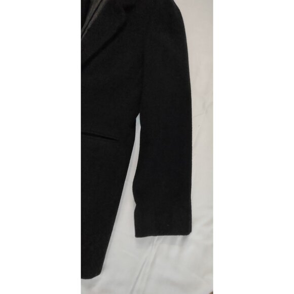 VTG Harve Benard By Benard Holtzman Blazer Women Sz 6 Wool Single Button Black - Picture 4 of 12